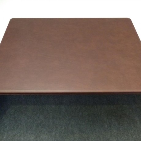 Schreibtischunterlage Leder gewinkelt 90x60 cm in 24 Farben