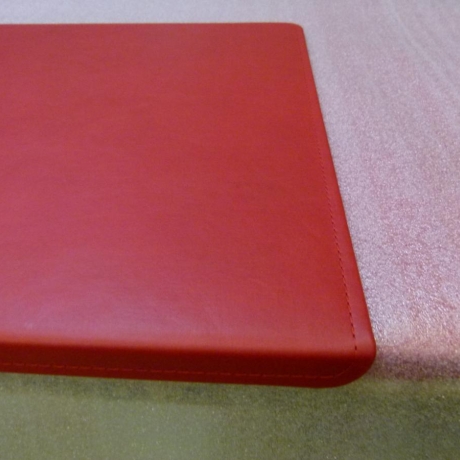 Schreibtischunterlage Leder gewinkelt 90x60 cm in 24 Farben