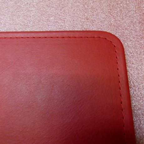 Schreibtischunterlage Leder gewinkelt 90x60 cm in 24 Farben