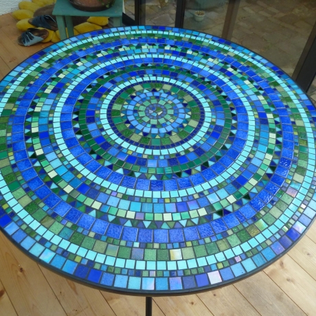 Mosaiktisch Farben nach Wunsch 80cm Durchmesser