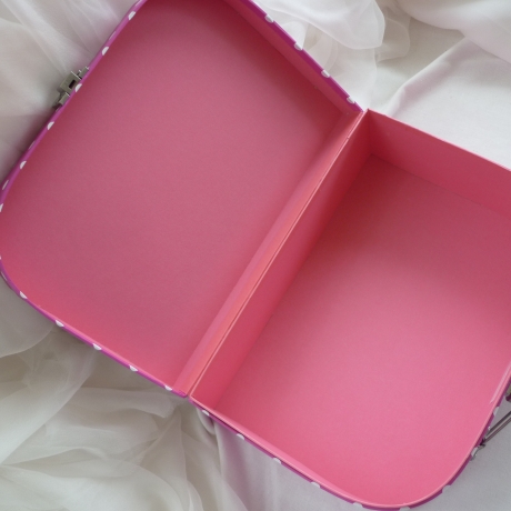 Puppenkoffer mittel, 25 x 18 cm, pink