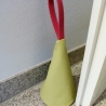 Türstopper in Leder ohne Text - Individualisierbar ca.1kg