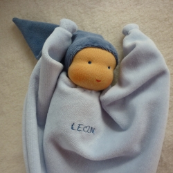 Zipfelpuppe, Knotenpuppe, personalisierbar 