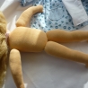Stoffpuppe nach Art der Waldorfpuppe, 42 cm