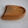 Halter für Achatscheiben und Teelicht, Holz