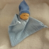 Zipfelpuppe klein Musselin, Erste Puppe