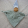 Zipfelpuppe klein Musselin. Püppchen für Babys