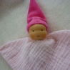 Zipfelpuppe klein Musselin, Erste Puppe