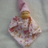 Zipfelpuppe Musselin. Püppchen für Babys