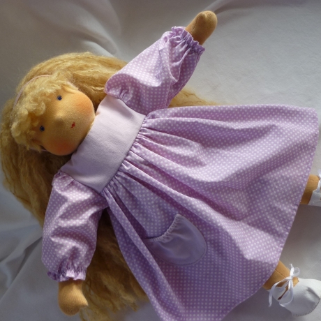 Stoffpuppe nach Art der Waldorfpuppe, 42 cm