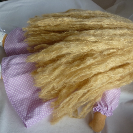 Stoffpuppe nach Art der Waldorfpuppe, 42 cm