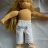 Stoffpuppe nach Art der Waldorfpuppe, 42 cm