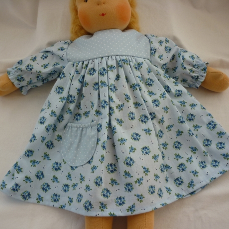 Süßes Puppenkleid für große Puppe bis 45 cm