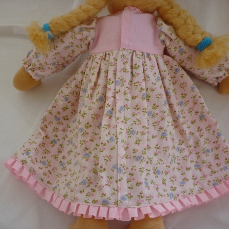 Puppenkleid für große Puppen bis 45 cm