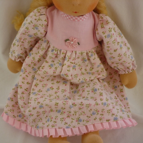 Puppenkleid für große Puppen bis 45 cm