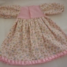 Puppenkleid für große Puppen bis 45 cm