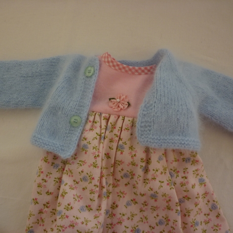 Puppenkleid für große Puppen bis 45 cm