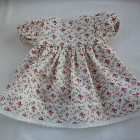 Puppenkleid Röschen. Für Puppengröße 37 - 40 cm
