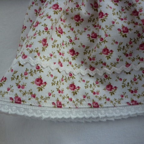 Puppenkleid Röschen. Für Puppengröße 37 - 40 cm