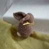 Häschen, gestrickt und schafwollgefüllt