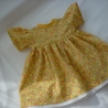 Sommerkleid für's Puppenkind. Puppengröße 37 - 40 cm