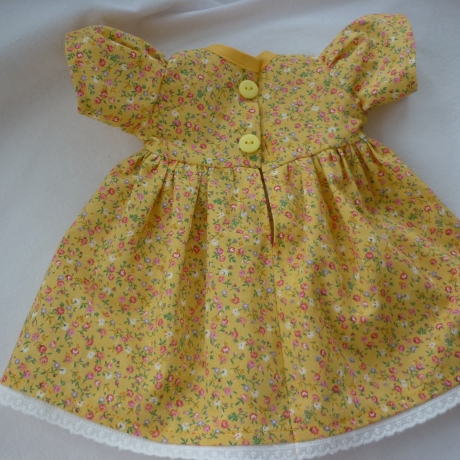 Sommerkleid für's Puppenkind. Puppengröße 37 - 40 cm