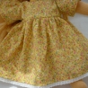 Sommerkleid für's Puppenkind. Puppengröße 37 - 40 cm