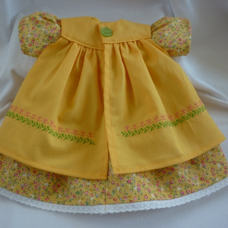 Sommerkleid für's Puppenkind. Puppengröße 37 - 40 cm
