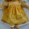 Sommerkleid für's Puppenkind. Puppengröße 37 - 40 cm