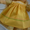 Sommerkleid für's Puppenkind. Puppengröße 37 - 40 cm