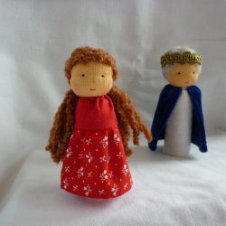 TausendschönStoffpuppen: Fingerpüppchen