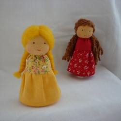 TausendschönStoffpuppen: Fingerpüppchen