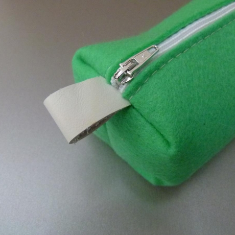 Mäppchen / Federmäppchen / Stiftemäppchen - SMARAGD