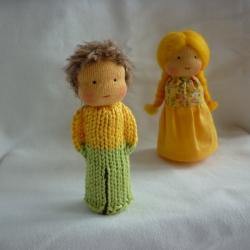 TausendschönStoffpuppen: Fingerpüppchen