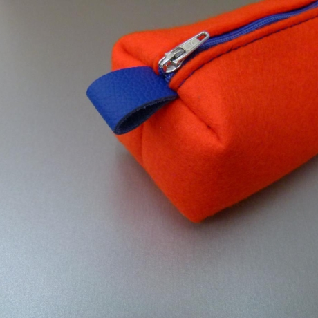 Mäppchen / Federmäppchen / Stiftemäppchen - ORANGE