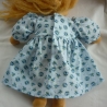 Puppenkleid mit Schürze für Puppengröße 37 - 40 cm