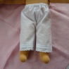 Lange Unterhose für Puppengröße 37 - 40 cm