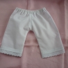 Lange Unterhose für Puppengröße 37 - 40 cm
