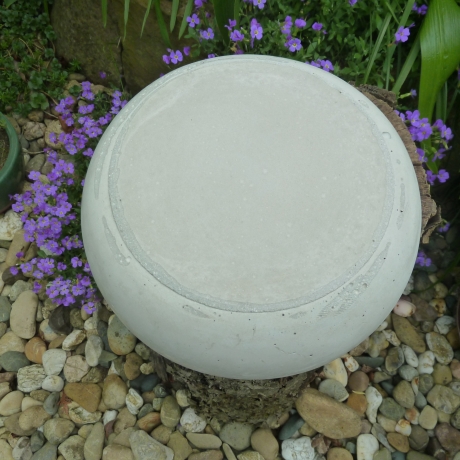Betonschale rund schlichte Dekoschale 20cm