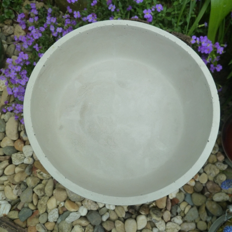 Betonschale rund schlichte Dekoschale 20cm