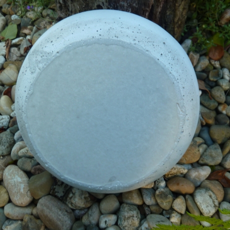 Betonschale rund schlichte Dekoschale 26cm