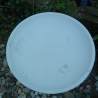 Betonschale rund flache Dekoschale 30 cm