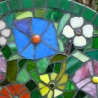 Mosaik  Garten Trittstein Blumenwiese