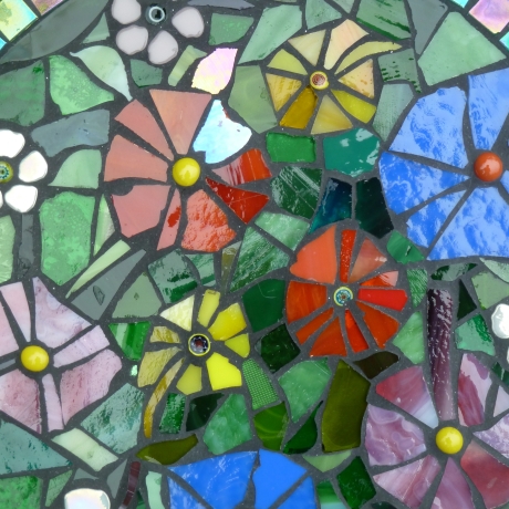 Mosaik  Garten Trittstein Blumenwiese