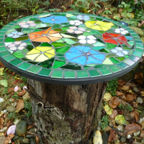 Mosaik  Garten Trittstein Blumenwiese