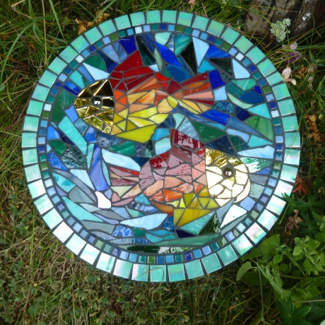 Mosaik  Garten Trittstein suncatcher
