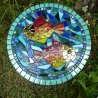 Mosaik  Garten Trittstein suncatcher