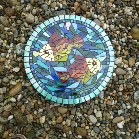 Mosaik  Garten Trittstein suncatcher
