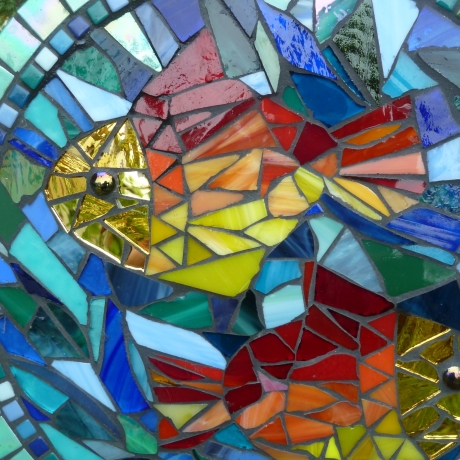 Mosaik  Garten Trittstein suncatcher