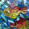 Mosaik  Garten Trittstein suncatcher